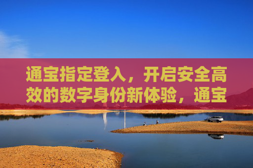 通宝指定登入，开启安全高效的数字身份新体验，通宝指定登入，安全高效的数字身份新体验