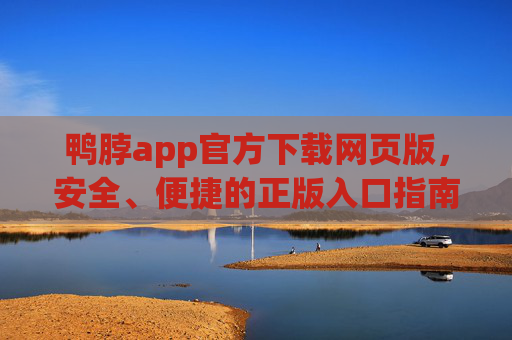 鸭脖app官方下载网页版，安全、便捷的正版入口指南，鸭脖app官方下载网页版，安全便捷的正版入口指南