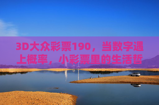 3D大众彩票190，当数字遇上概率，小彩票里的生活哲学，数字与概率的邂逅，3D彩票中的生活哲学
