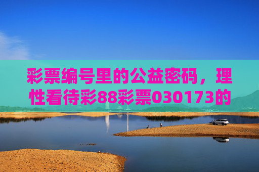 彩票编号里的公益密码,理性看待彩88彩票030173的启示,彩票编号的公益密码,从彩88彩票030173看理性购彩启示 彩票编号里的公益密码,理性看待彩88彩票030173的启示,彩票编号的公益密码,从彩88彩票030173看理性购彩启示