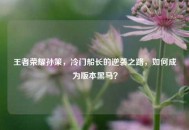 王者荣耀孙策，冷门船长的逆袭之路，如何成为版本黑马？