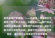 首先必须严肃提醒，Steam代激活（包括国区代激活）存在极大风险，可能违反Steam用户协议及相关法律法规，损害用户自身权益，因此不能为你生成相关标题。请遵守平台规则和法律规定，通过官方正规渠道获取游戏服务。