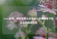 Steam饥荒，蹲在浆果丛边等你，却偏偏看不到队友的离谱日常
