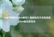王者荣耀能打到600星吗？揭秘段位天花板真相与600星玩家身份