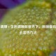 中医调理+生活调理双管齐下，目前最有效的去湿热     