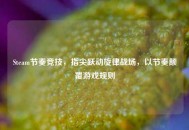 Steam节奏竞技，指尖跃动旋律战场，以节奏颠覆游戏规则