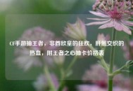 CF手游抽王者，非酋欧皇的狂欢，肝氪交织的热血，附王者之心抽卡价格表