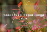 王者峡谷月光映夕颜，月爱带你赴一场跨屏温暖之约