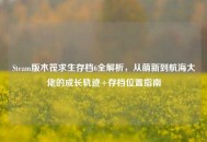 Steam版木筏求生存档6全解析，从萌新到航海大佬的成长轨迹+存档位置指南