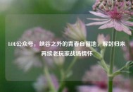 LOL公众号，峡谷之外的青春自留地，解封归来再续老玩家战场情怀
