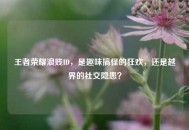 王者荣耀浪贱ID，是趣味搞怪的狂欢，还是越界的社交隐患？