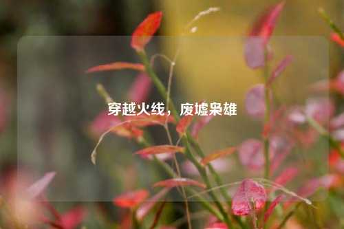 穿越火线,废墟枭雄