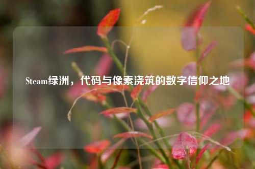 Steam绿洲,代码与像素浇筑的数字信仰之地