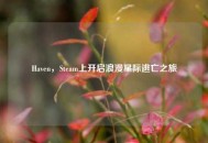 Haven，Steam上开启浪漫星际逃亡之旅