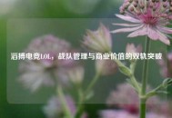 滔搏电竞LOL，战队管理与商业价值的双轨突破