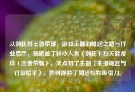 从嗨氏到王者荣耀，游戏主播的崛起之路与行业启示，既涵盖了核心人物（嗨氏）和关键游戏（王者荣耀），又点明了主题（主播崛起与行业启示），同时保持了简洁性和吸引力。