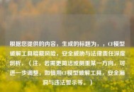 根据您提供的内容，生成的标题为，，CF模型破解工具暗藏风险，安全威胁与法律责任深度剖析，（注，若需更简洁或侧重某一方向，可进一步调整，如慎用CF模型破解工具，安全漏洞与违法警示等。）