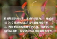 根据您提供的内容，生成的标题为，，穿越火线（CF）修改CF点的     与潜在风险详解，（注，若需更简洁或侧重特定方向，可调整为如CF点修改真相，安全途径与高风险后果等变体）