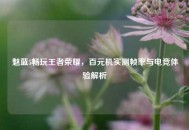 魅蓝5畅玩王者荣耀，百元机实测帧率与电竞体验解析