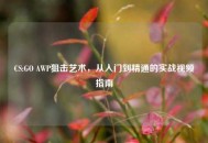 CS:GO AWP狙击艺术，从入门到精通的实战视频指南
