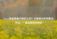 Steam观看直播卡顿怎么办？从原因分析到解决     ，一篇指南帮你搞定