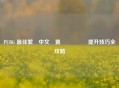 PUBG 更佳繁體中文設置與遊戲體驗提升技巧全攻略