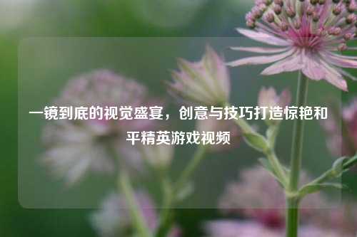 一镜到底的视觉盛宴,创意与技巧打造惊艳和平精英游戏视频