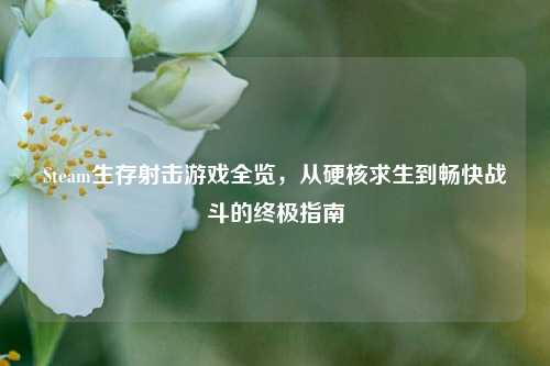 Steam生存射击游戏全览,从硬核求生到畅快战斗的终极指南