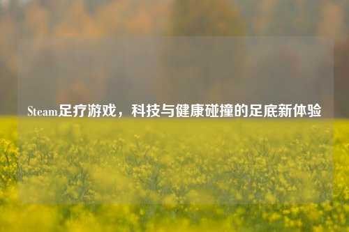 Steam足疗游戏,科技与健康碰撞的足底新体验
