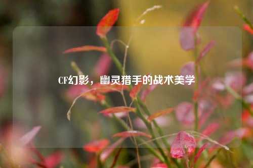 CF幻影,幽灵猎手的战术美学